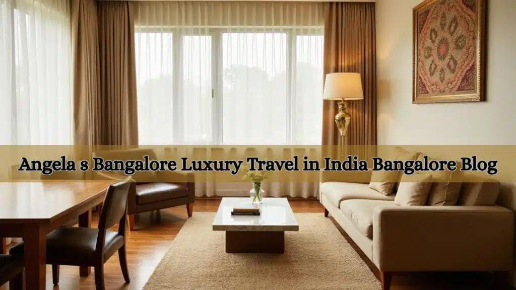Angela s Bangalore Luxury Travel in India Bangalore Blog
