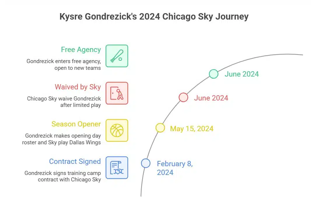 Current Status After Being Waived by the Chicago Sky