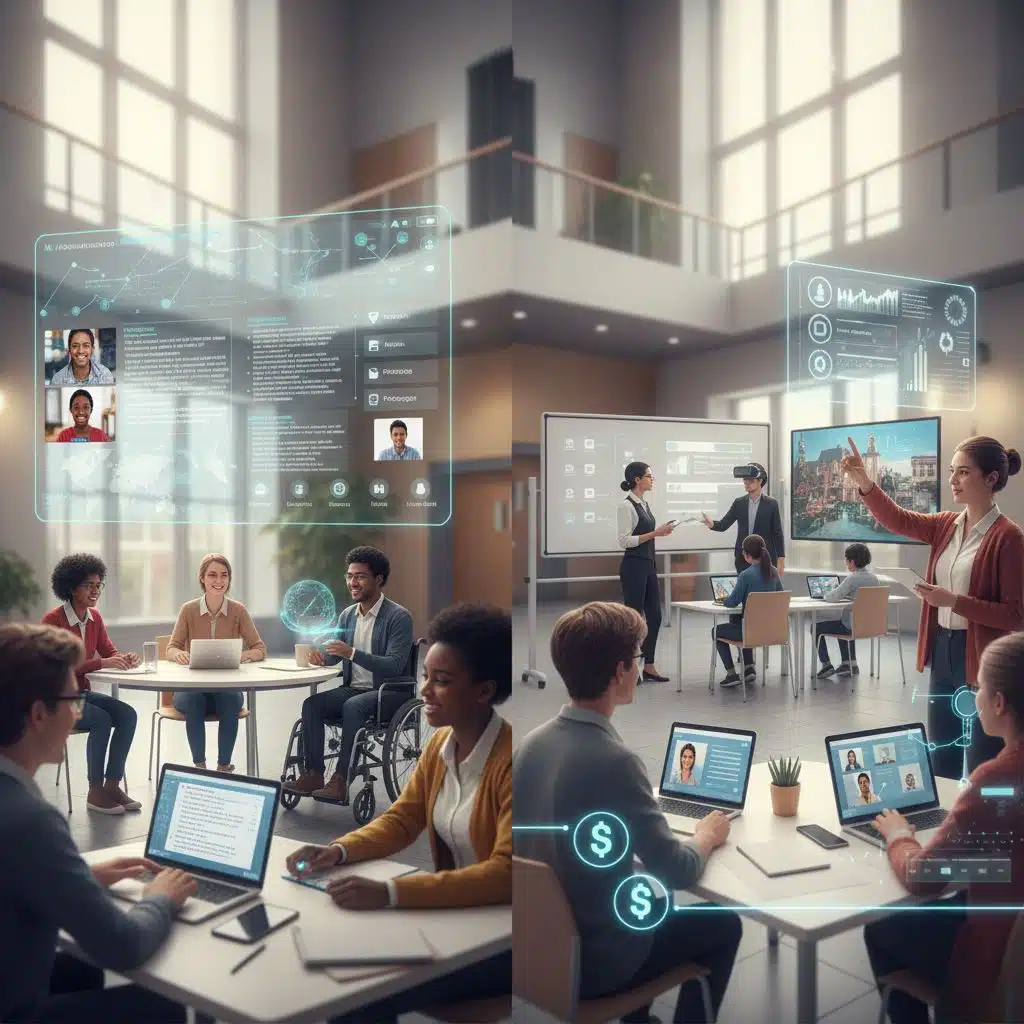 How is AI expanding access and inclusivity in education