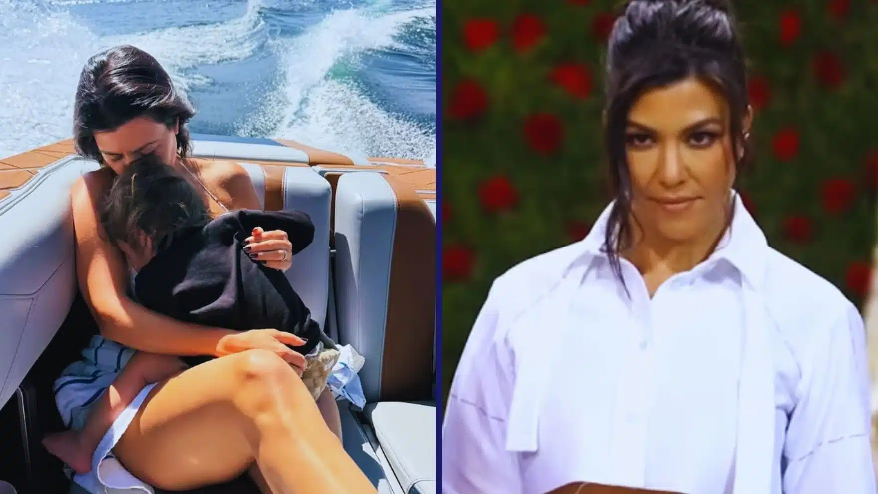 Kourtney Kardashian life vest controversy