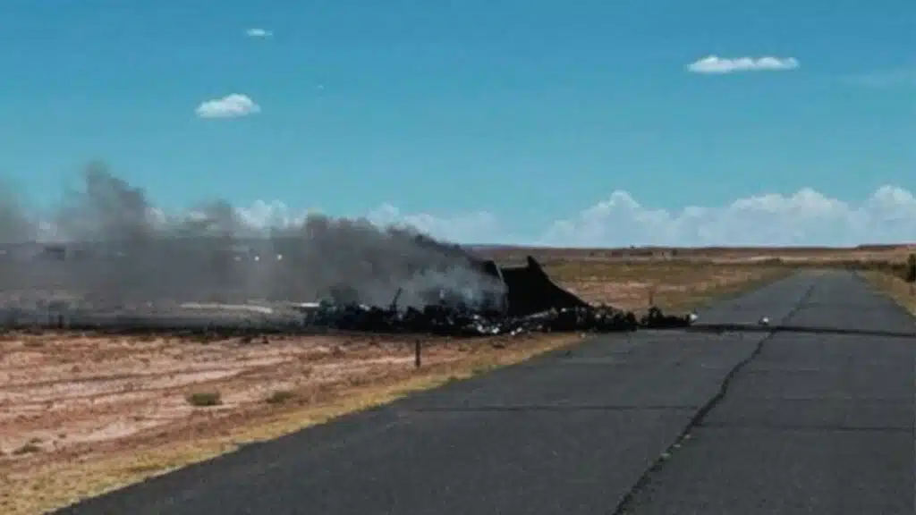 Medical Transport Plane Crashes on Navajo Nation