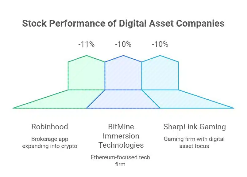 Robinhood and Other Equities Join the Slide