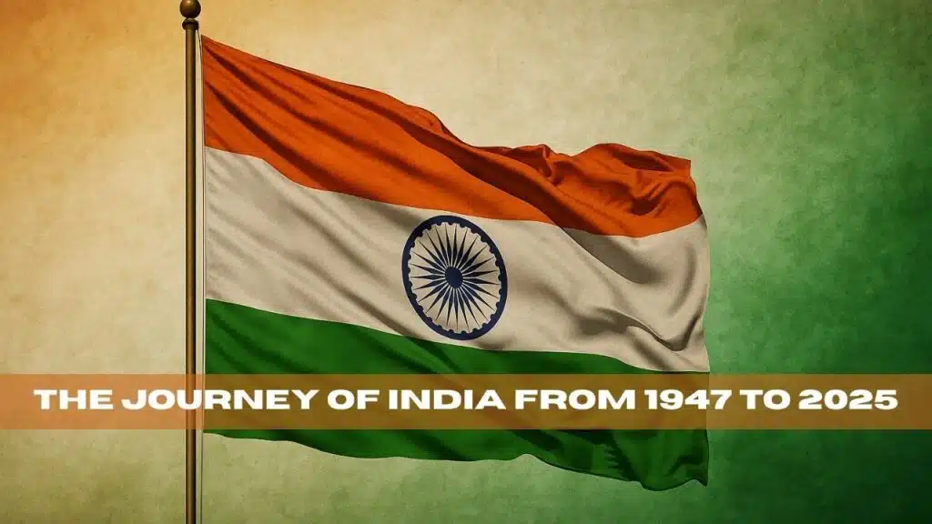 The Journey of India From 1947 to 2025