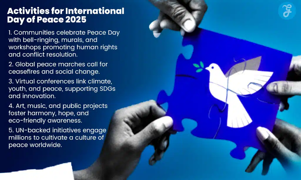 Activities for International Day of Peace 2025