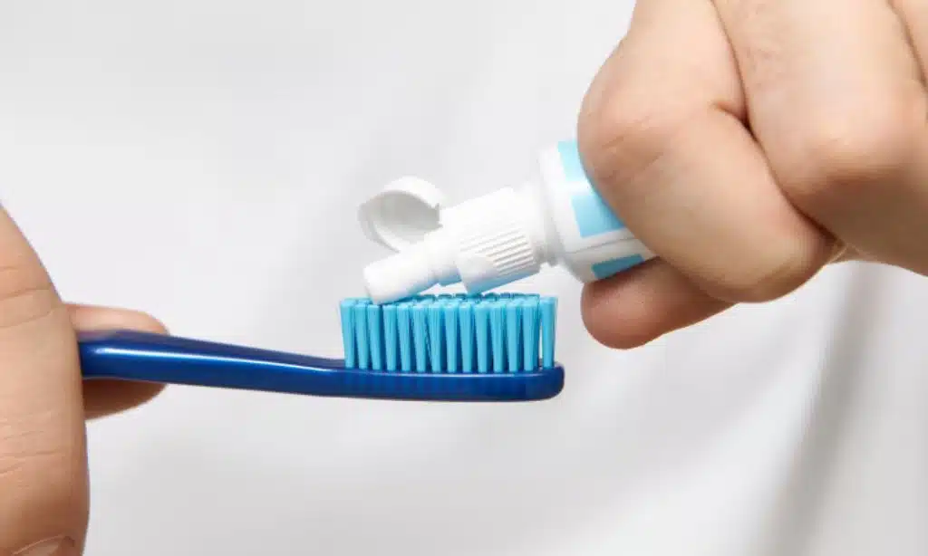 Canine Toothbrush and Toothpaste