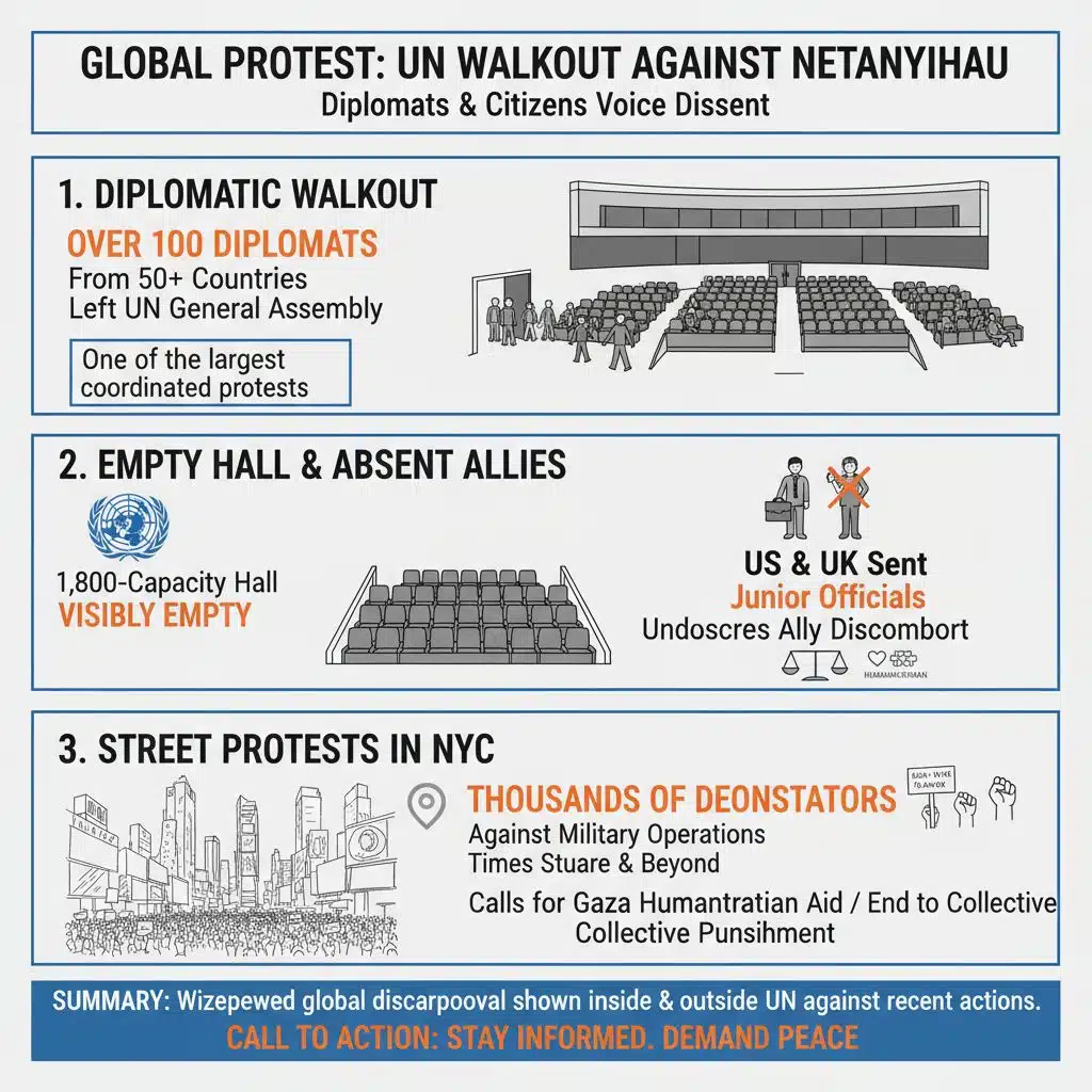 Diplomatic Walkouts and an Empty Hall