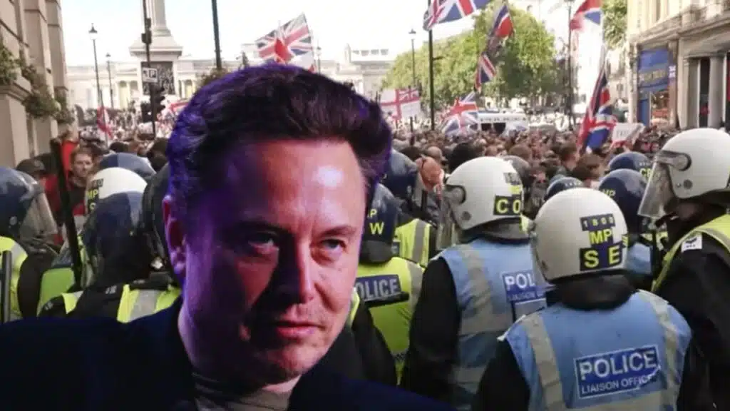 Elon Musk’s “Fight Back or Die” Speech Sparks Chaos at London Rally