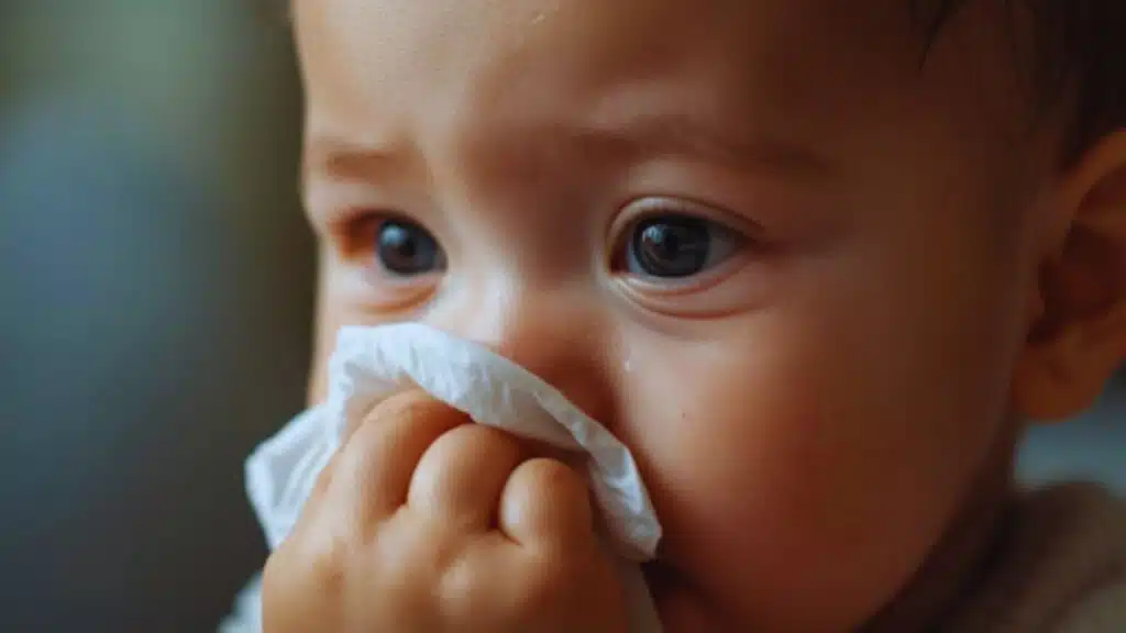 Infant Sneezing a Lot