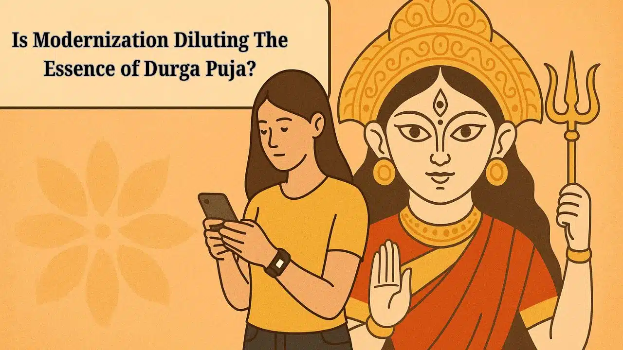 Is Modernization Diluting The Essence of Durga Puja
