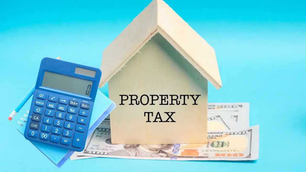 Property Tax Bill With Ad Valorem Calculations