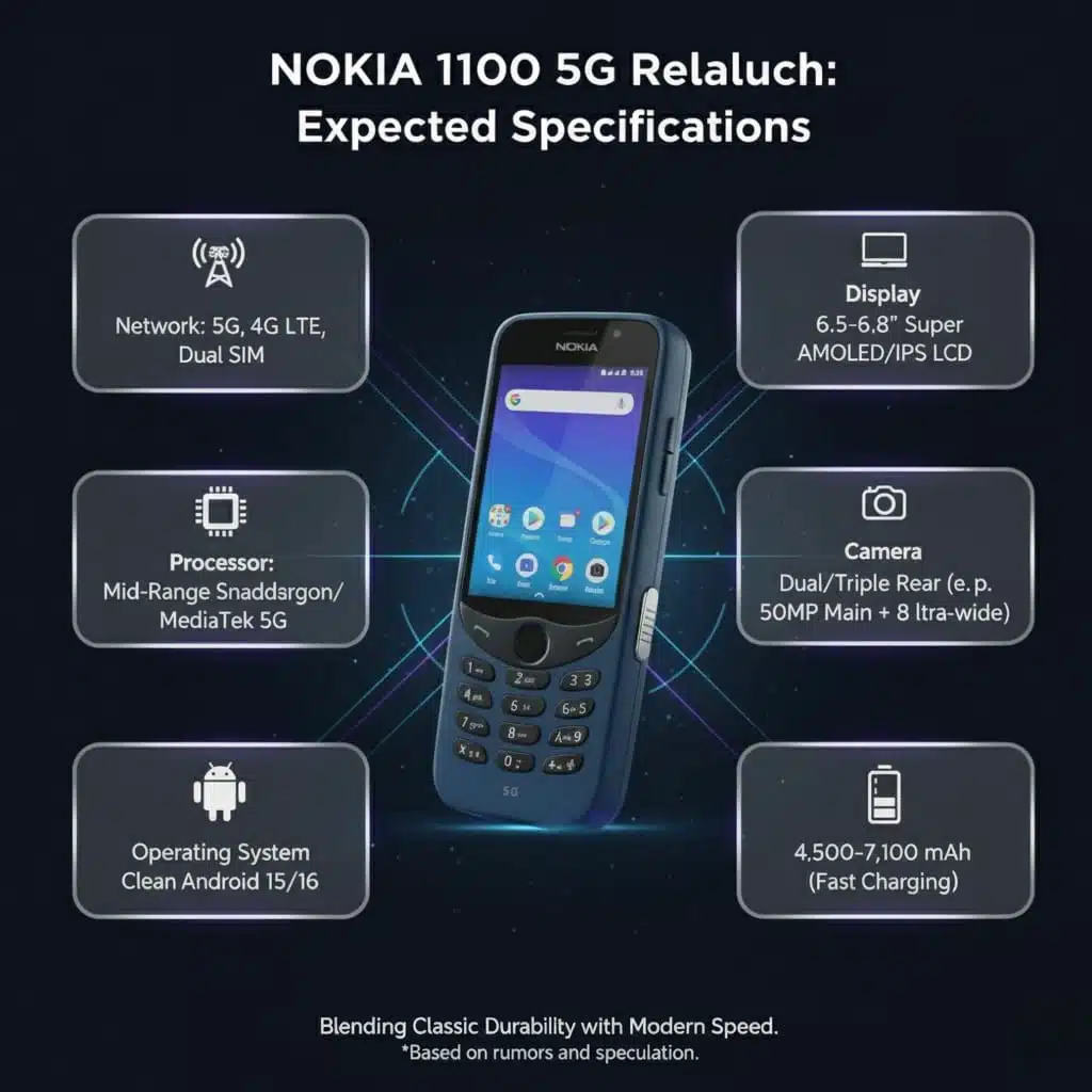 Nokia 1100 5G Relaunch