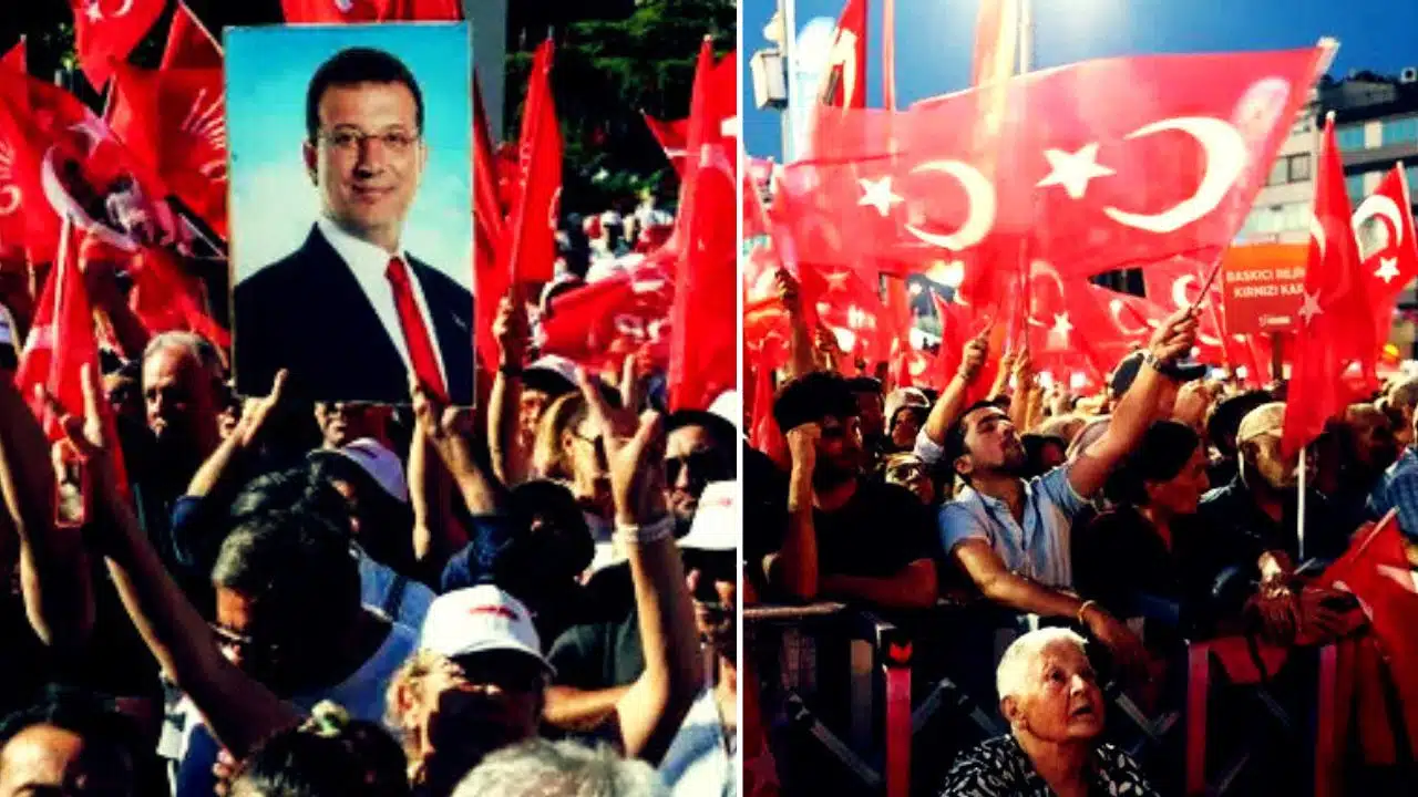 Turkey Opposition Crackdown Sparks Huge Ankara Protest