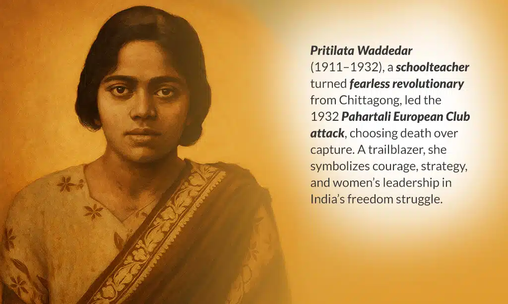 Who Was Pritilata Waddedar