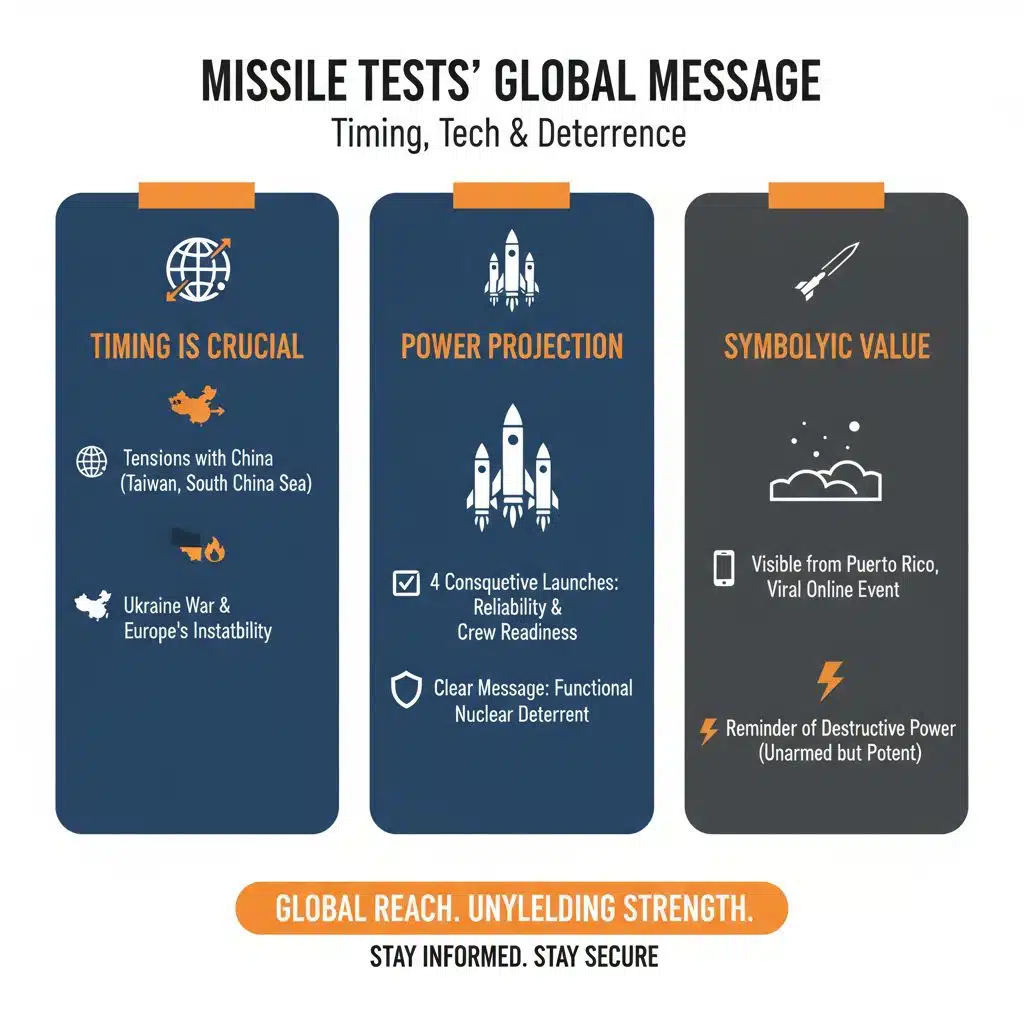Why the Missile Tests Matter