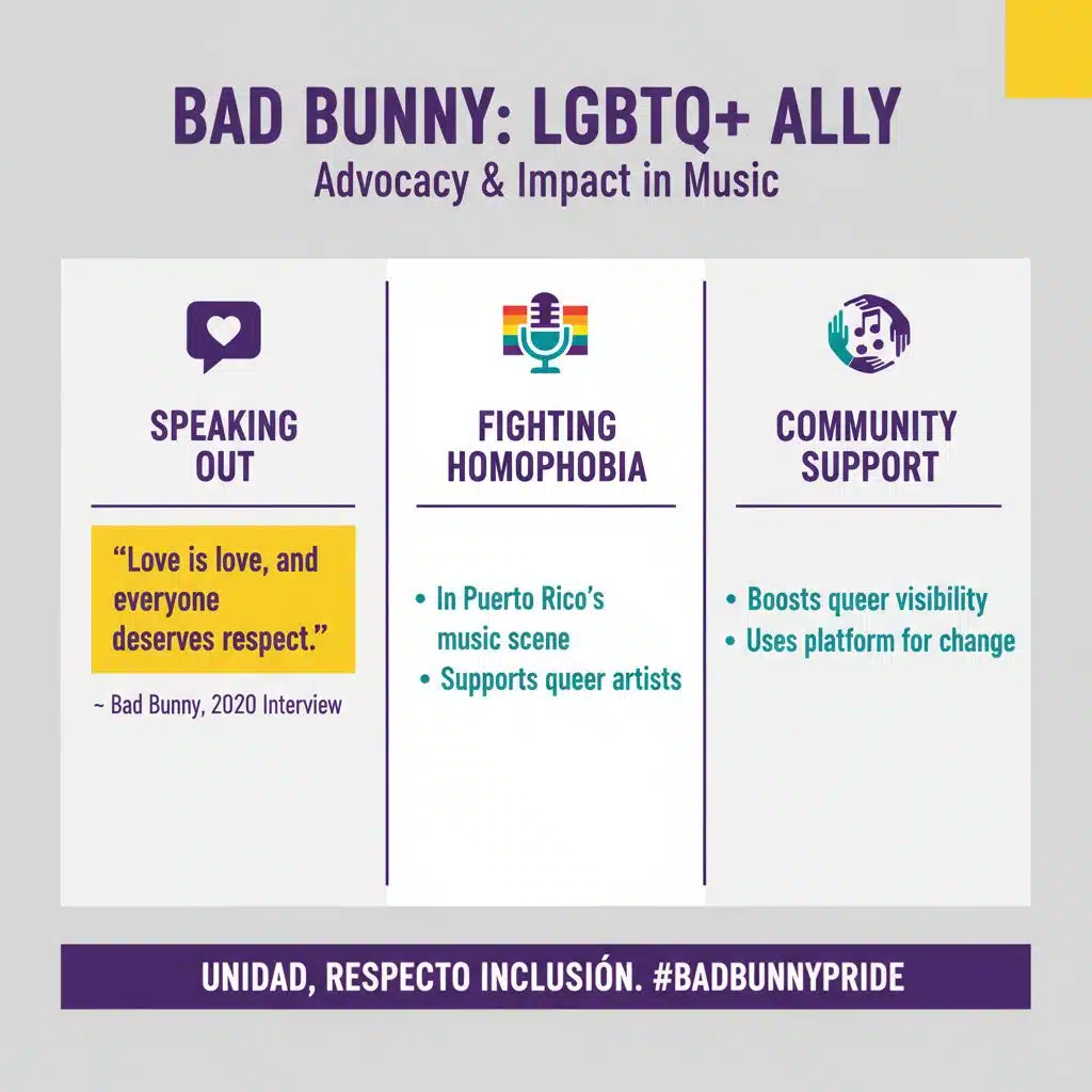 Bad Bunny’s Allyship to the LGBTQ+ Community