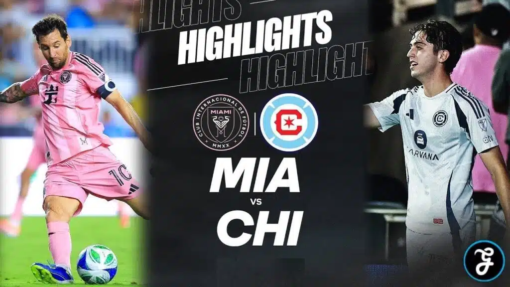 Inter Miami vs Chicago Fire highlights
