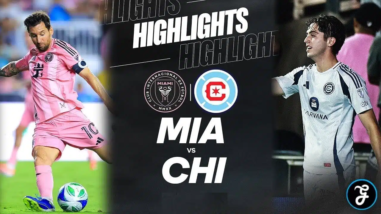 Inter Miami vs Chicago Fire highlights