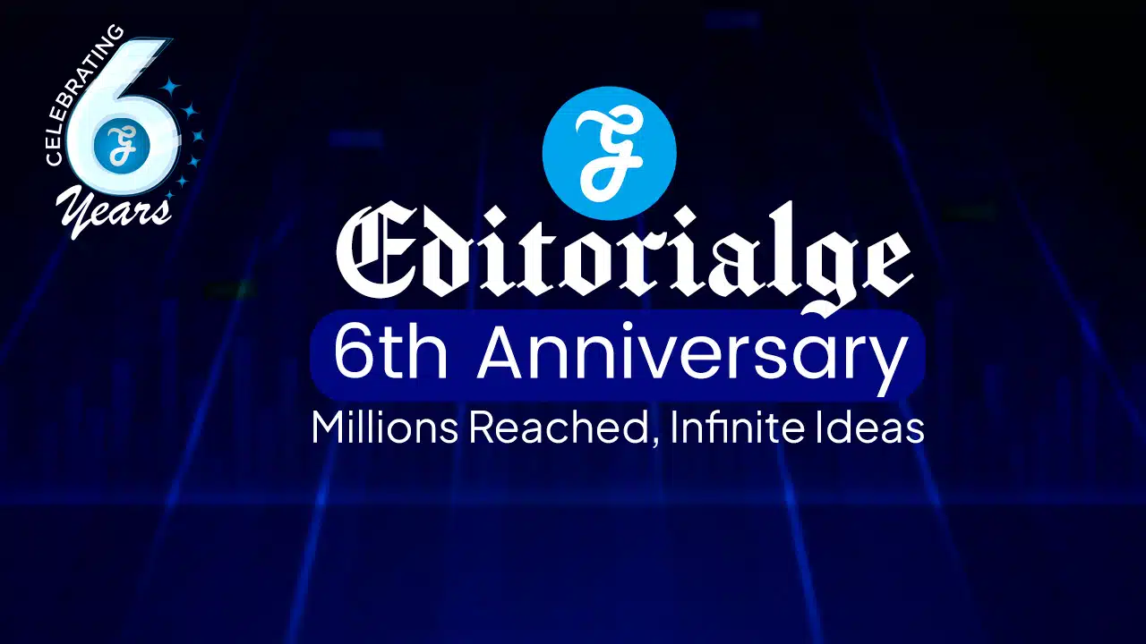 happy 6th anniversary of editorialge
