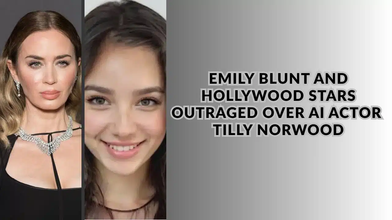 Emily Blunt and Hollywood Stars Outraged Over AI Actor Tilly Norwood