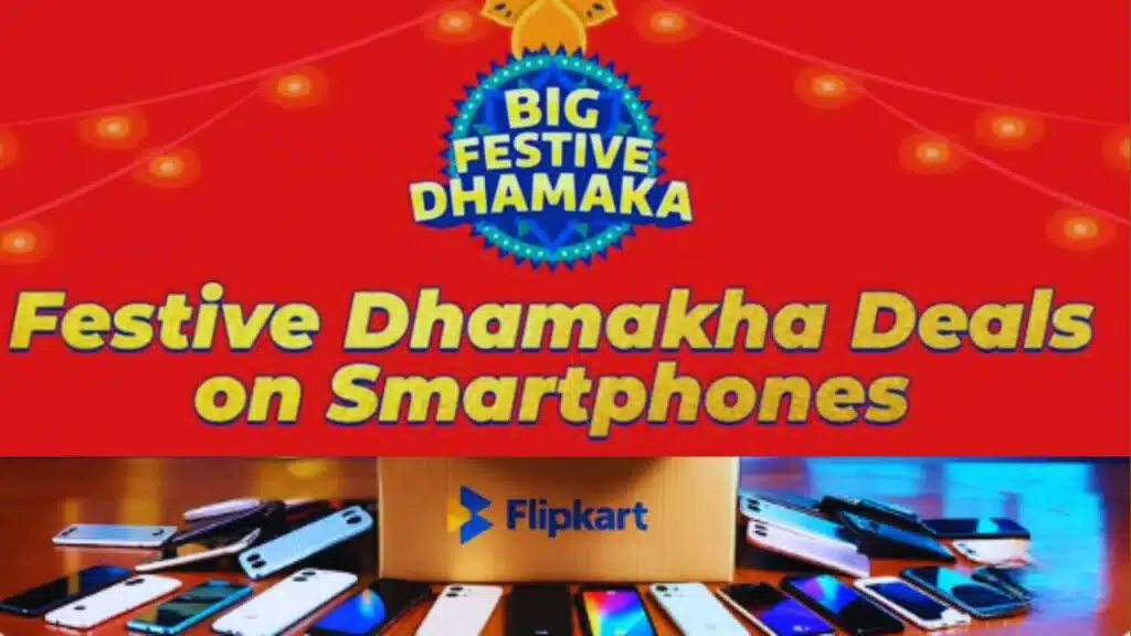 Flipkart Big Festive Dhamaka Diwali Smartphone Deals Up to 60%