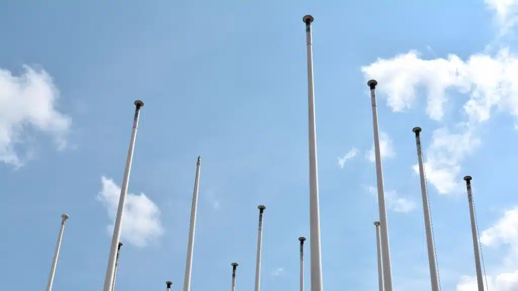 How to Choose the Right Flagpole Height and Material for Your Property