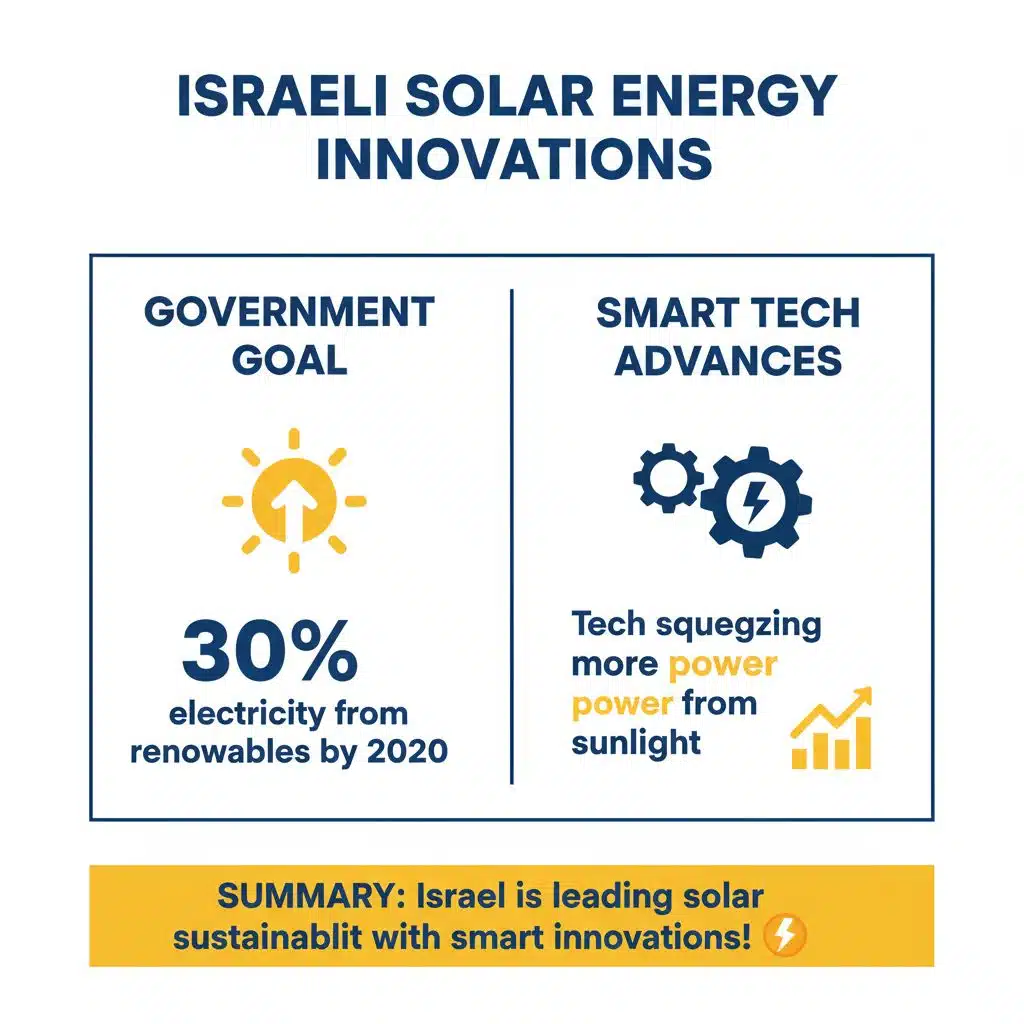 Israeli Solar Energy Innovations Transforming Sustainability