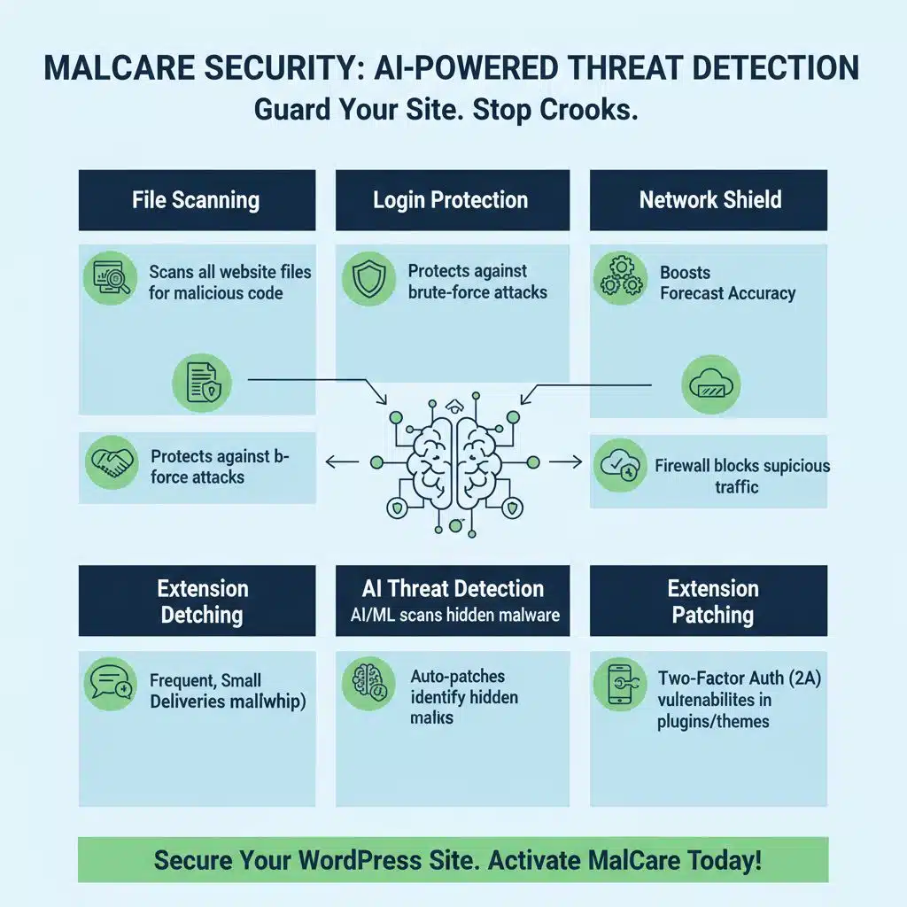MalCare Security Features and AI Detection