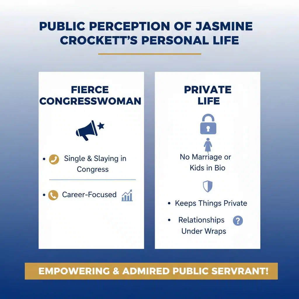 Public Perception of Jasmine Crockett’s Personal Life