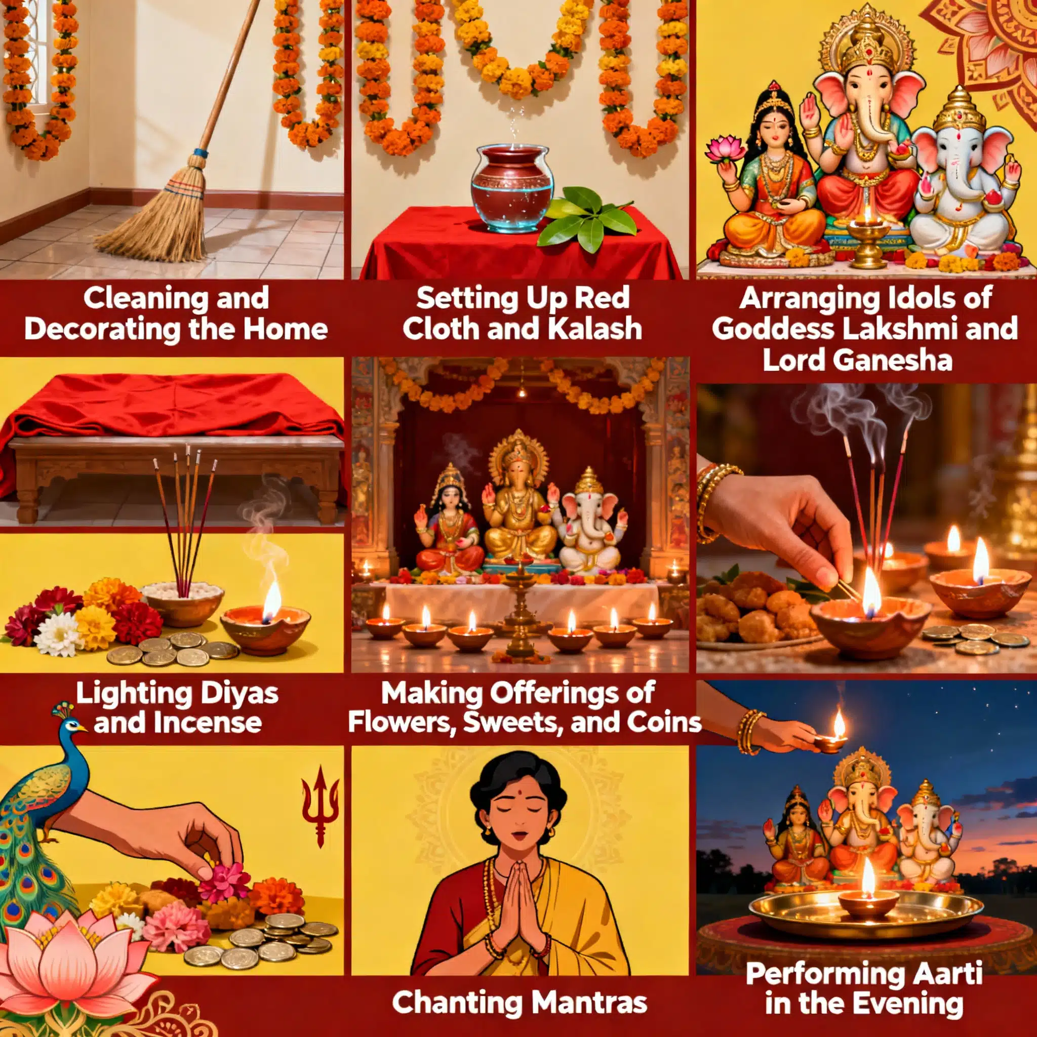 Rituals of Laxmi Puja
