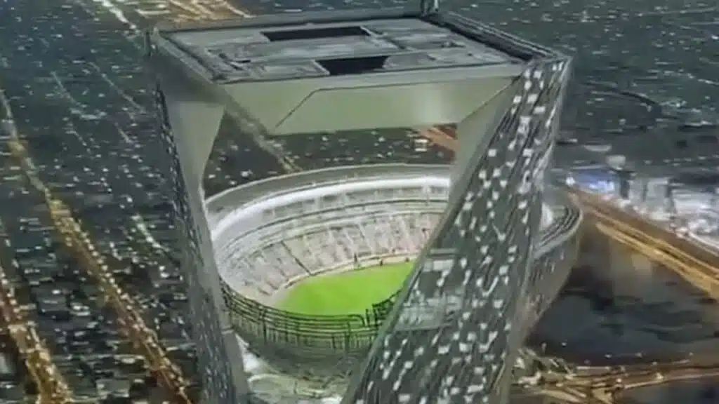 saudi arabia neom sky stadium 2034 world cup