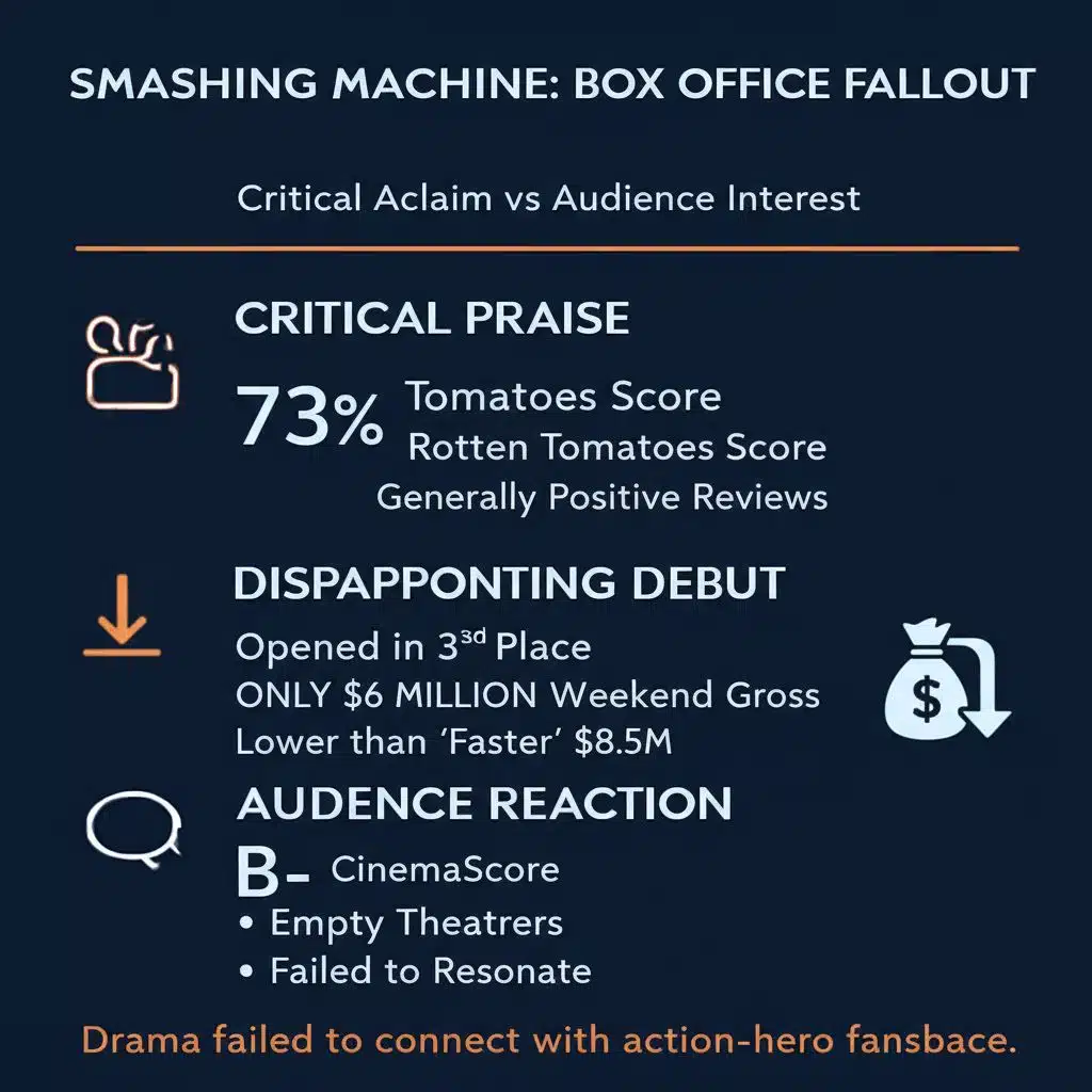 'Smashing Machine' Fails to Connect