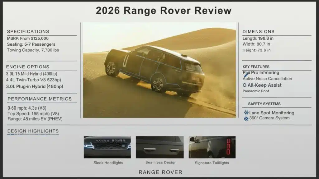 2026 Range Rover Review