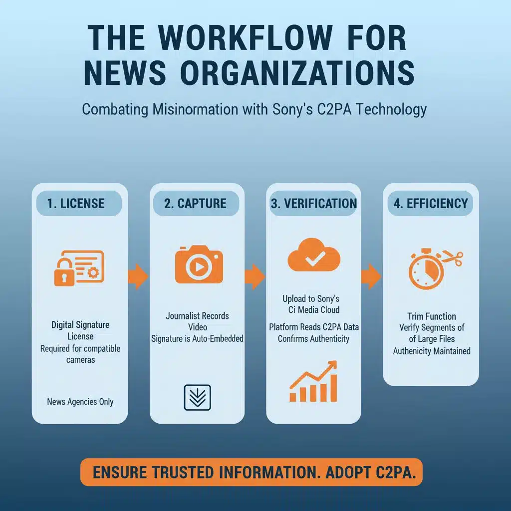 The Workflow for News Organizations