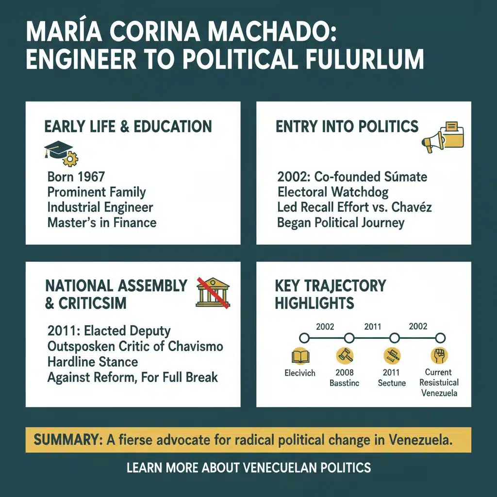 Who is María Corina Machado From Engineer to Political Fulcrum