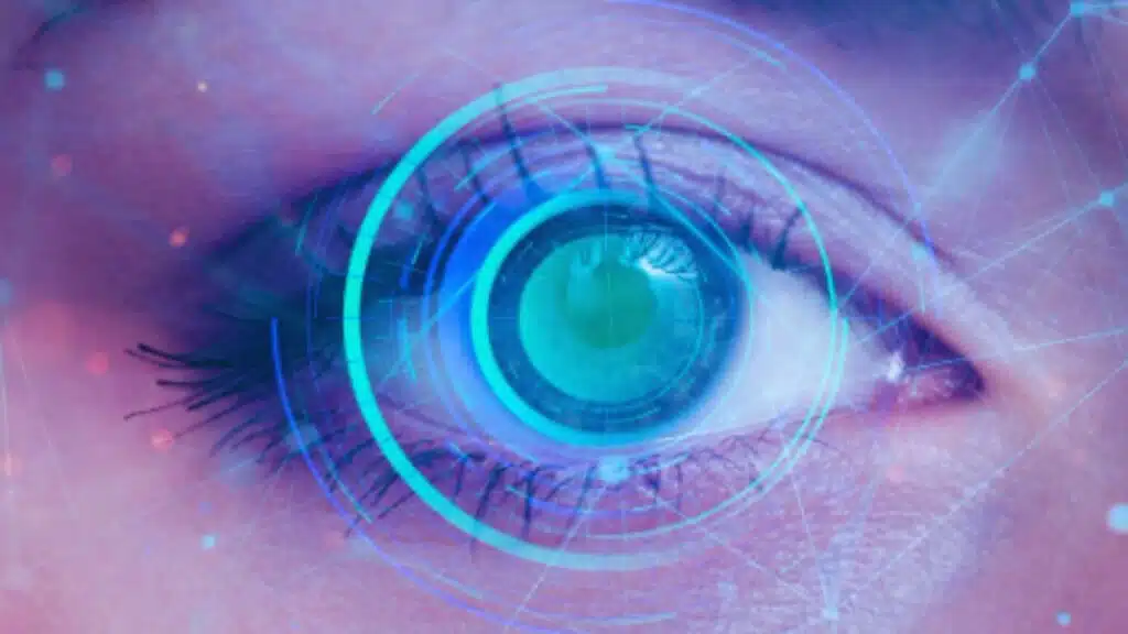 electronic eye implant