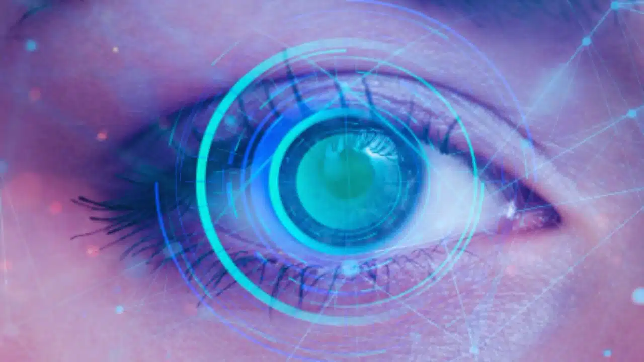 electronic eye implant
