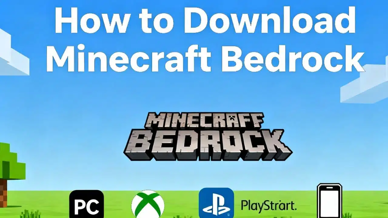 how to download minecraft bedrock