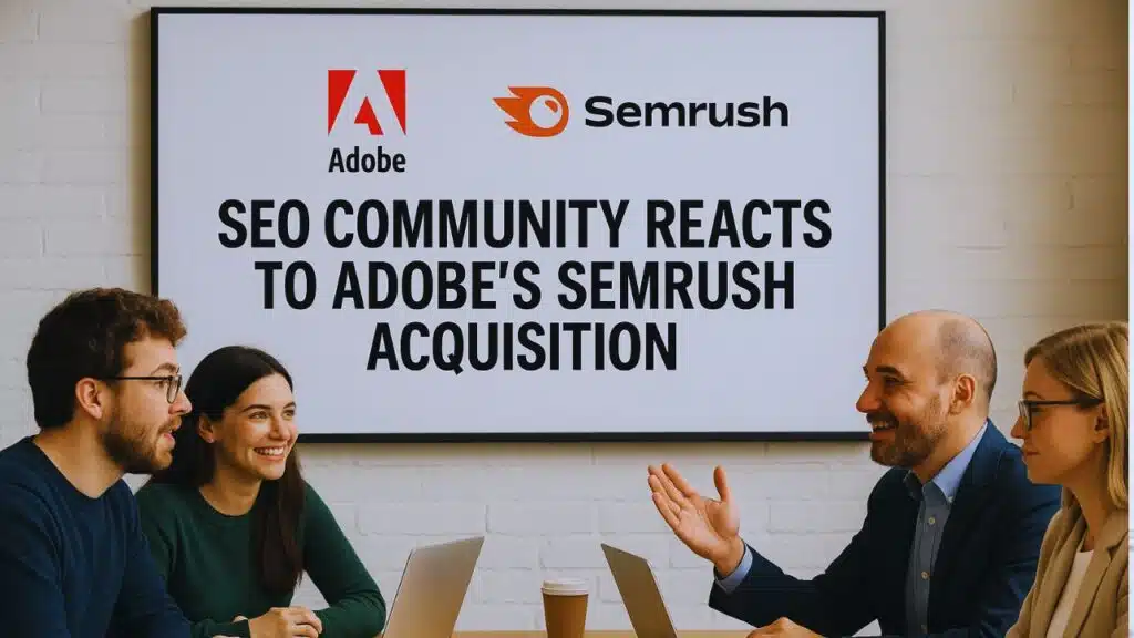 Adobe–Semrush Acquisition Sparks Strong Reaction in SEO Industry