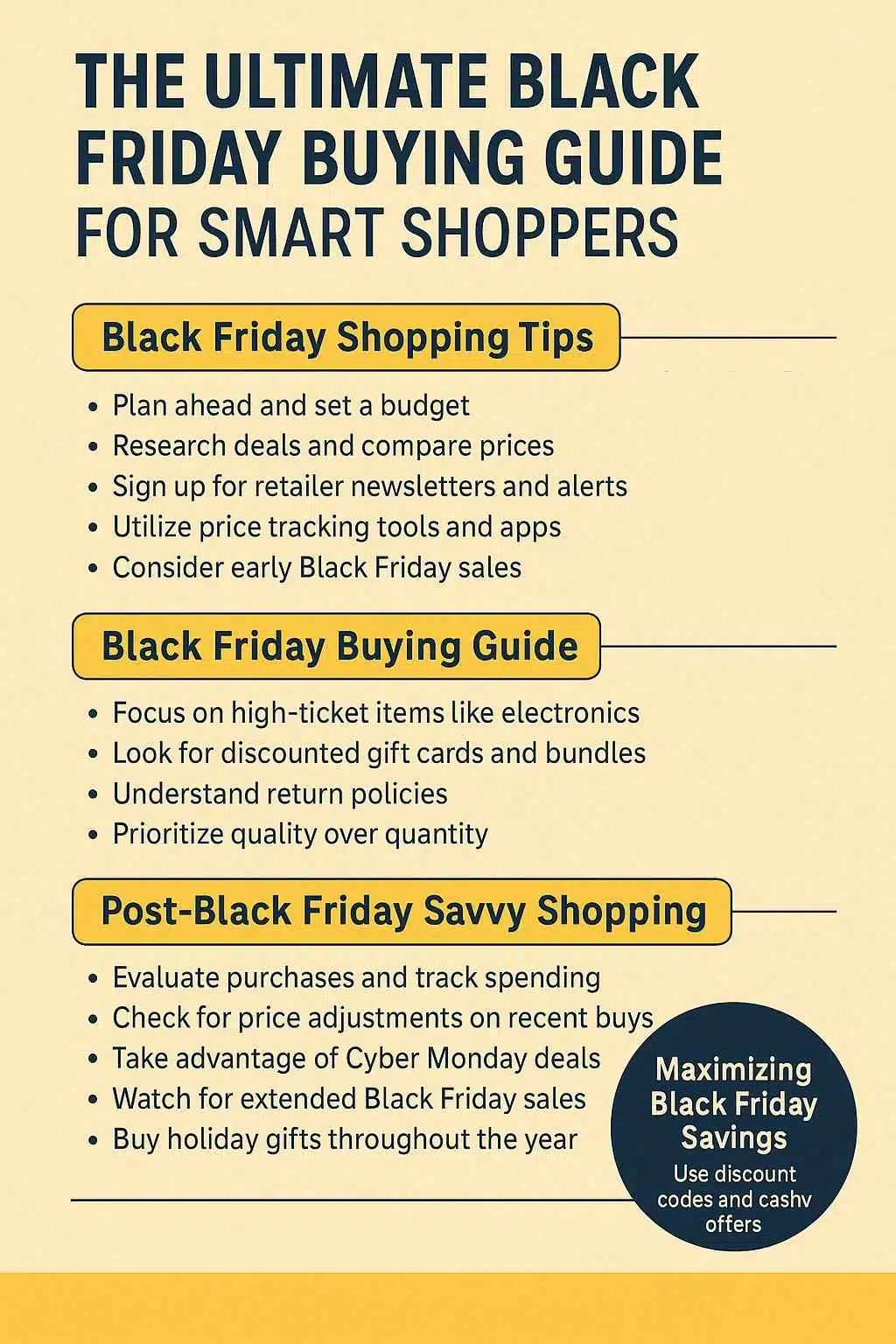 Black Friday 2025 buying guide