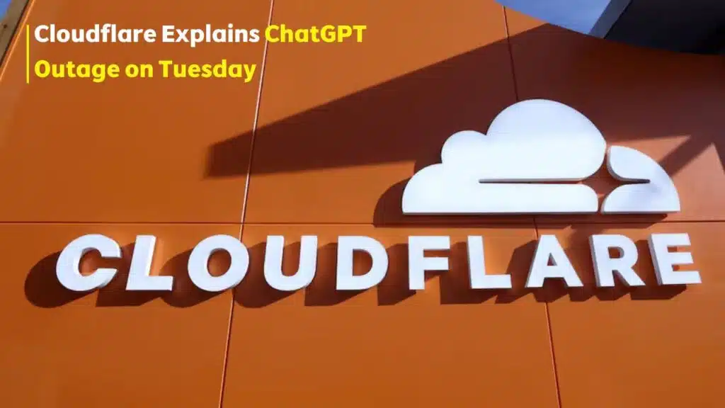 Cloudflare ChatGPT outage