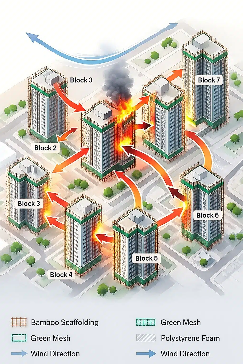 Factors That Accelerated the Spread of the Fire