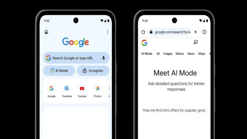 Google Rolls Out AI Mode Shortcut in Chrome for Android & iOS