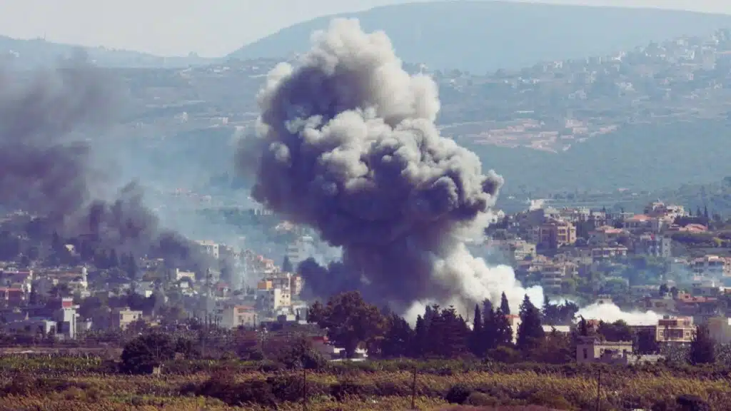 Israel Airstrikes on Hezbollah in South Lebanon