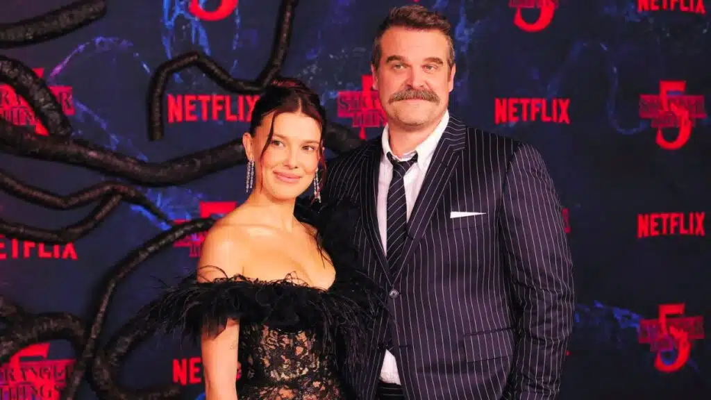 Millie Bobby Brown felt safe with David Harbour