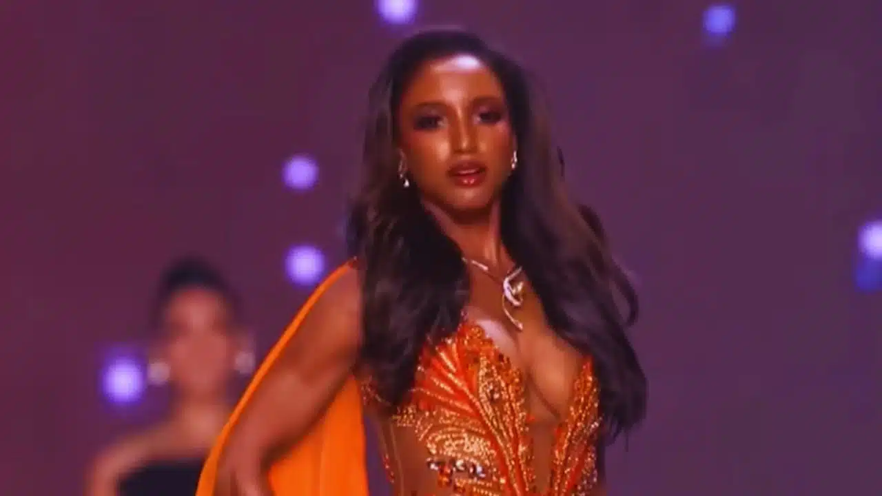 Miss Universe Jamaica Falls Off Stage, Taken Out on Stretcher