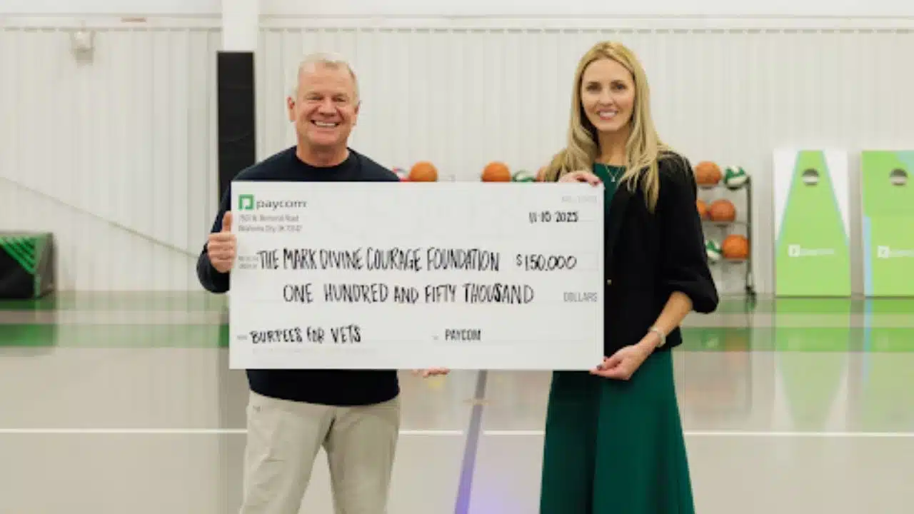 Paycom Supports Veterans with $150,000 Donation Through Fitness Challenge