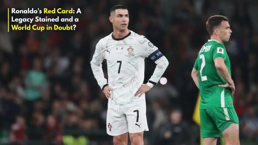 Ronaldo's red card