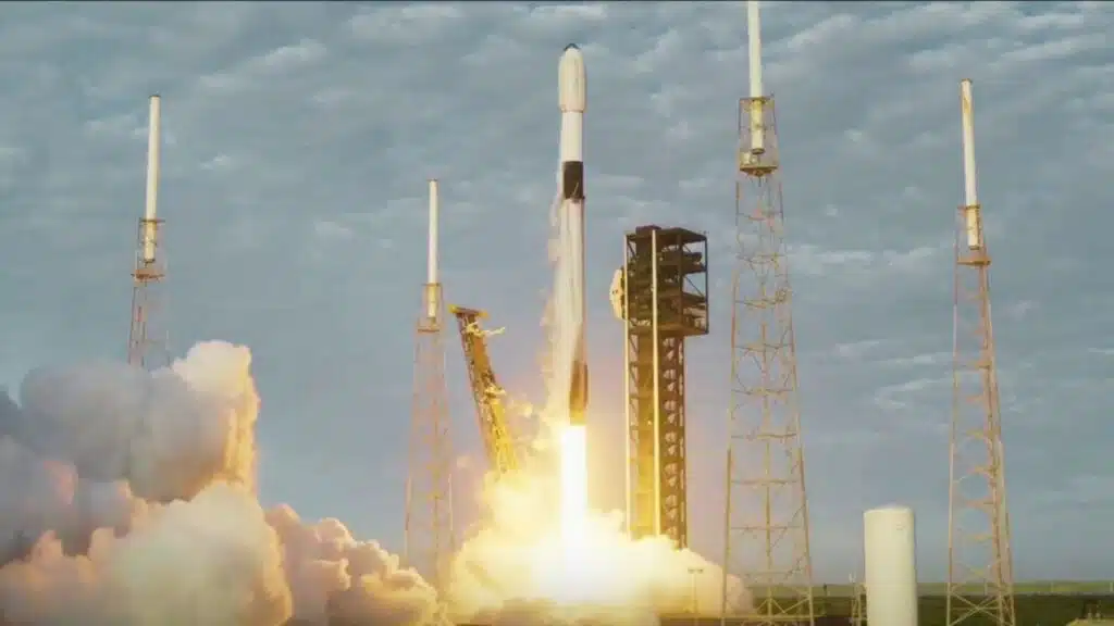 SpaceX Launches Falcon Rocket Carrying 28 New Starlink Satellites