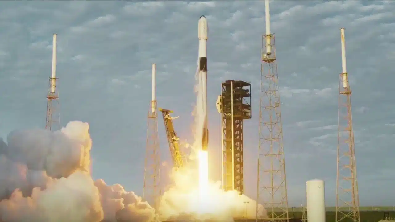 SpaceX Launches Falcon Rocket Carrying 28 New Starlink Satellites