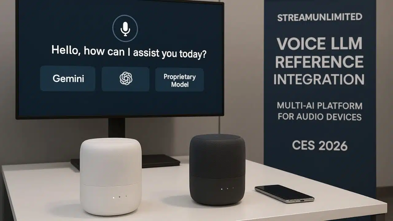StreamUnlimited Unveils Multi-AI Voice Platform for Next-Gen Audio Devices